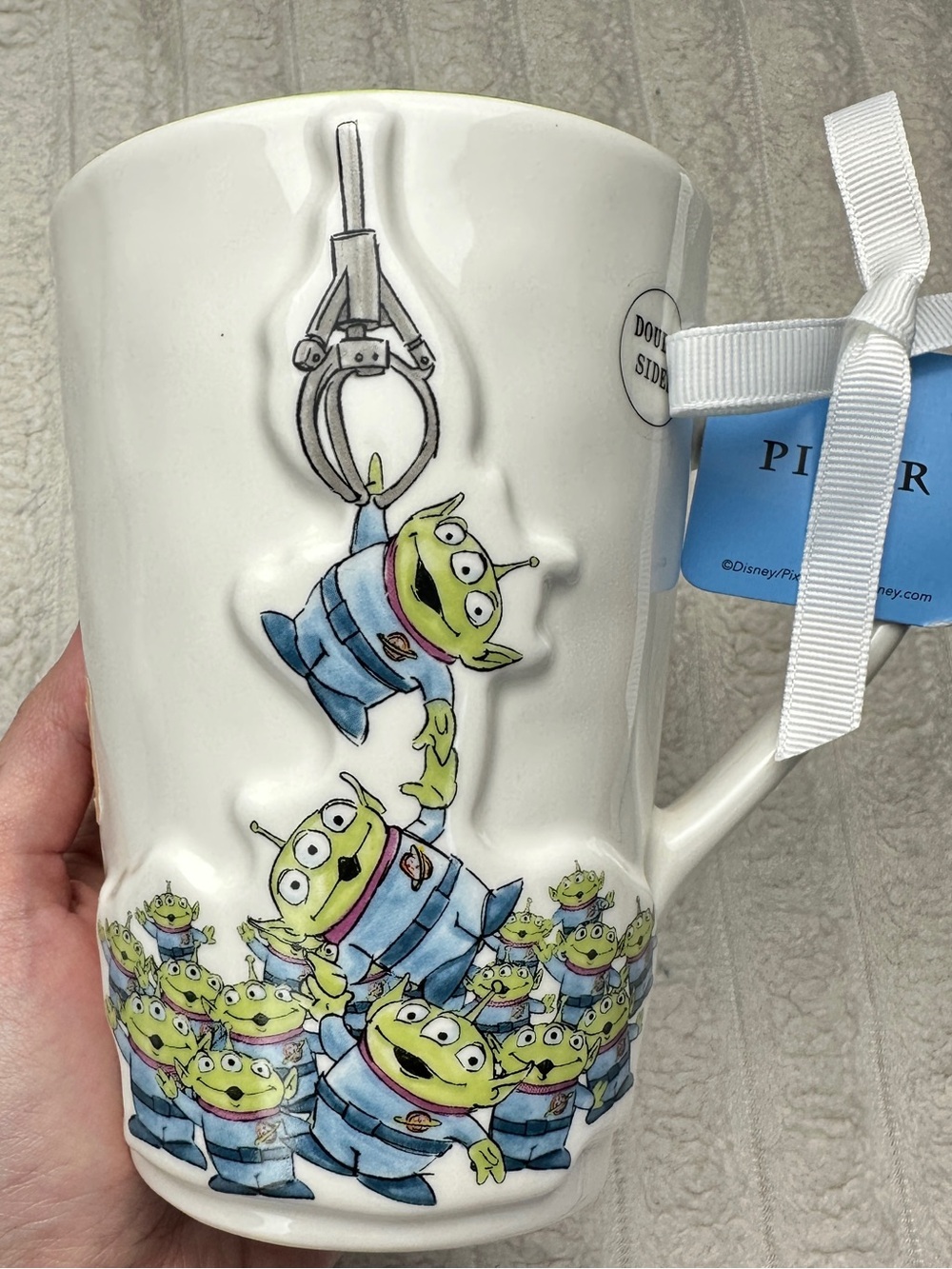 Rae Dunn Toy Story Alien Mug